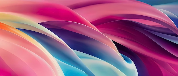 ABSTRACT WAVE BACKGROUND WHIT PASTEL COLORS