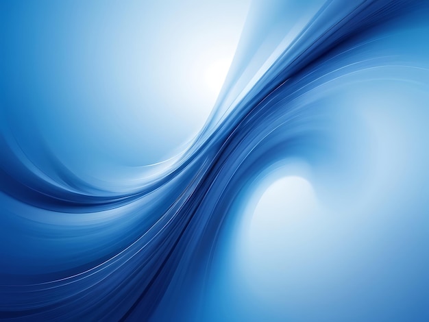 Photo abstract wave blue curve background textured effect