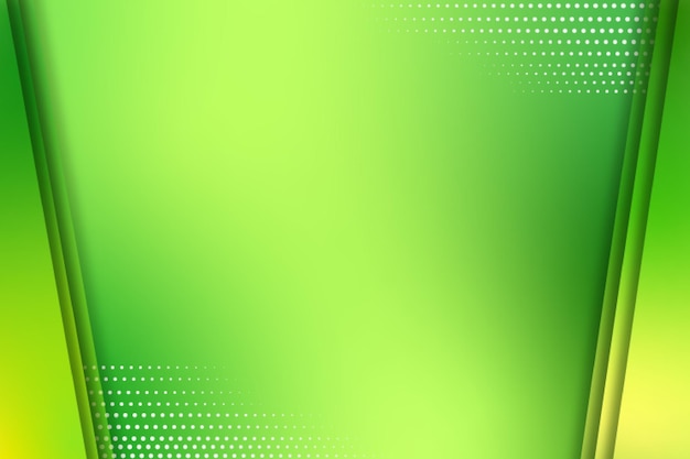 Abstract wave green background