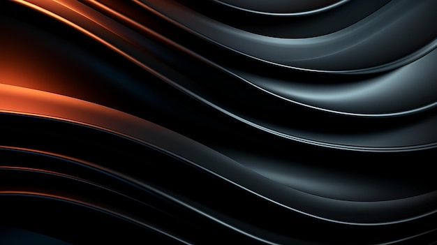 Abstract wave light wallpaper illustration design background Created with generative Ai technology