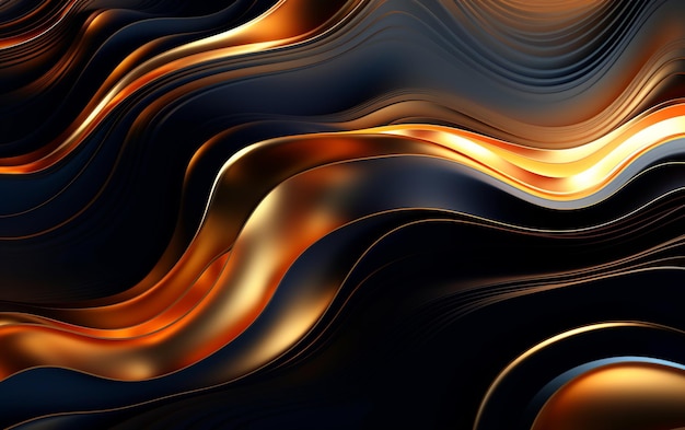 Abstract wave light wallpaper illustration design background