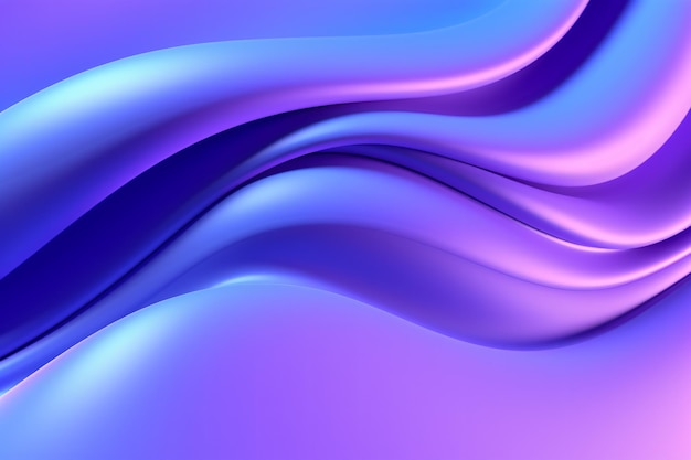 Abstract Wavy Art Background Ai generative