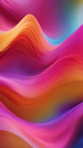 Abstract wavy background gradient defocused luxury vivid blurred colorful texture wallpaper photo