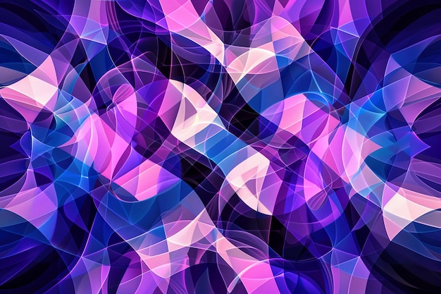 abstract wavy lines background with navy purple and pink color