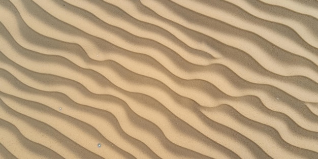 Abstract wavy lines in beige sand minimalist