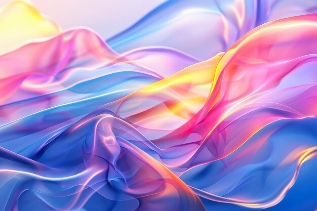 abstract wavy shapes and lines background colorful waves background