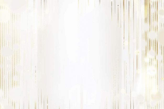 Abstract white background with gold wavy curve