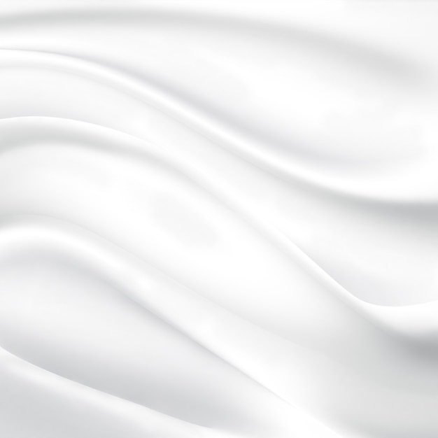 Abstract white background with smooth lines