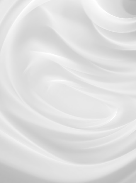 Abstract white background with smooth lines