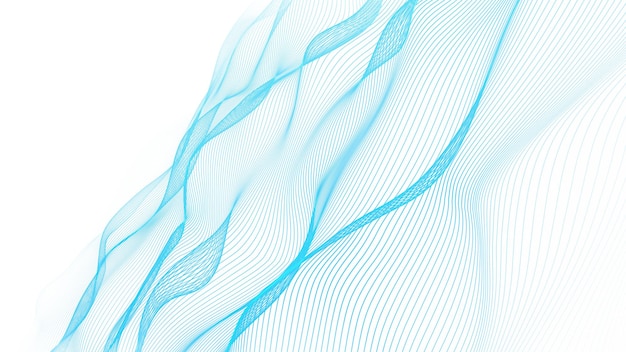 Abstract white blue technology background Background 3d grid Cyber technology Tech network futuristic wireframe Artificial intelligence Cyber security background motion graphics