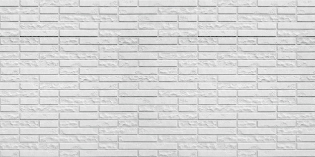 Abstract white brick wall texture background.