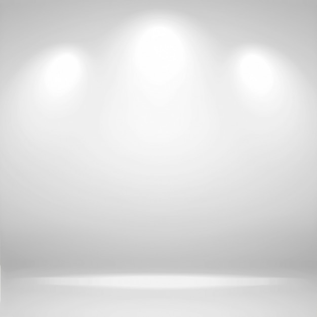 Abstract white empty room background