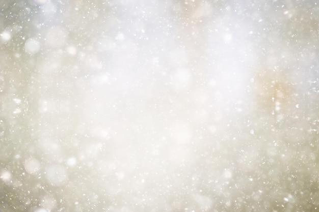 abstract white light blurred snow background, glamor christmas glow design