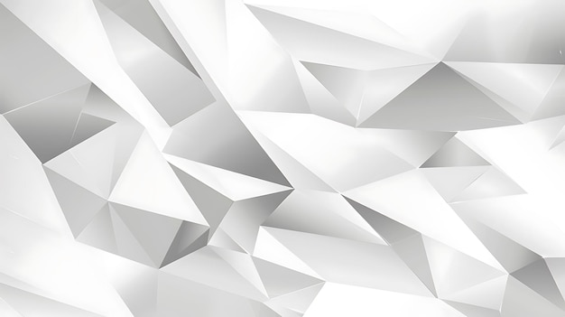 Abstract white minimal background design with geometric shapes