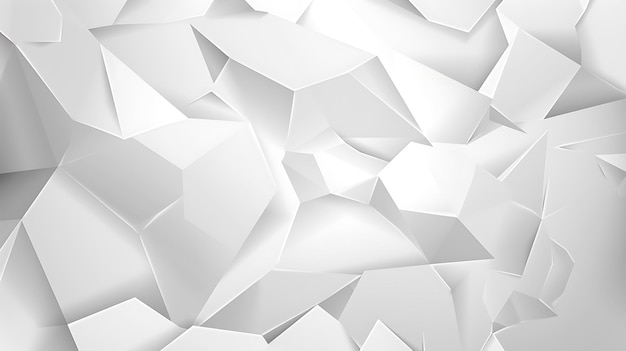 Abstract white minimal background design with geometric shapes