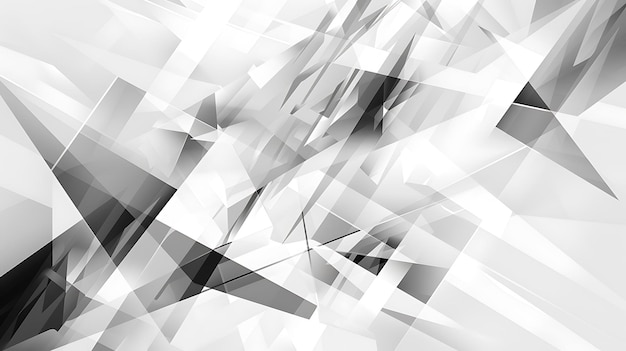 Abstract white minimal background design with geometric shapes