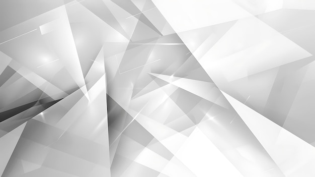 Abstract white minimal background design with geometric shapes