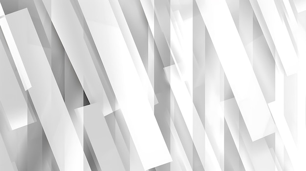 Abstract white minimal background design with geometric shapes