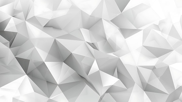 Abstract white minimal background design with geometric shapes