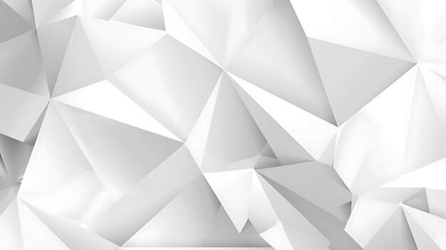 Abstract white minimal background design with geometric shapes