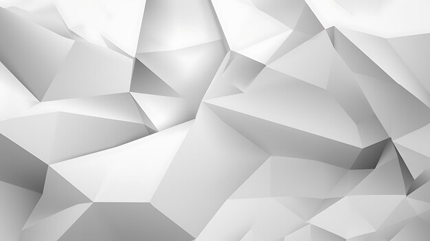 Abstract white minimal background design with geometric shapes