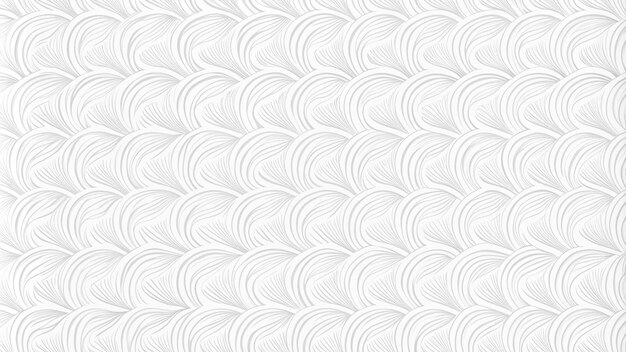 Photo abstract white seamless wavy background