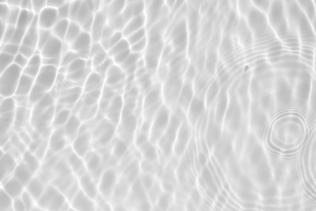 Abstract white transparent water shadow surface texture natural ripple background