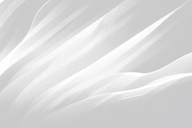 Abstract white wave background. Minimal white graphic wallpaper. 2D Illustration.