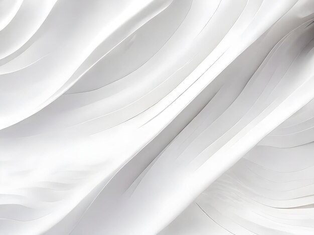 Photo abstract white wave overlay background