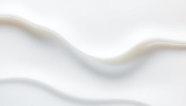 Photo abstract white wavy background