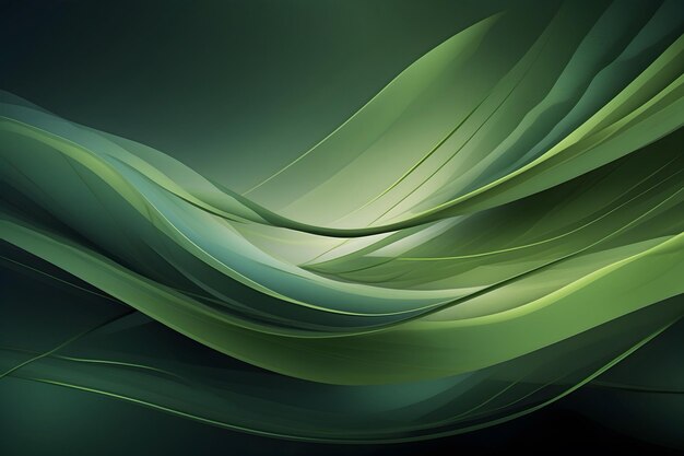 An abstract with green background