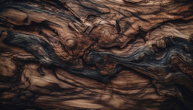 Abstract wood plank flooring creates textured backdrop generated by AI