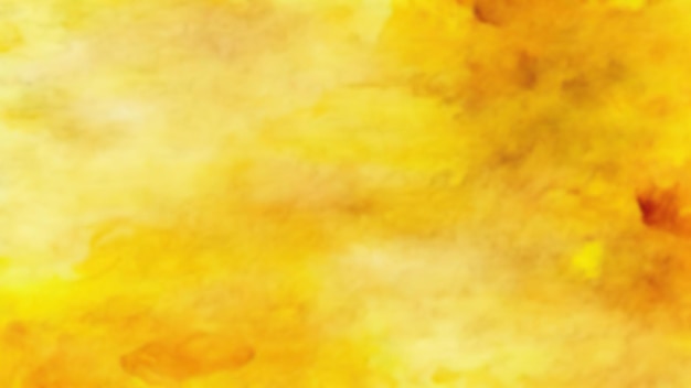 Abstract yellow background with watercolor texture Generative AI