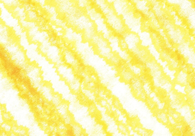 Abstract Yellow Watercolor Background