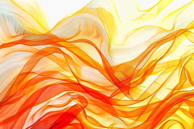 abstract yellow wavy lines and shapes background Abstract orange wavy background