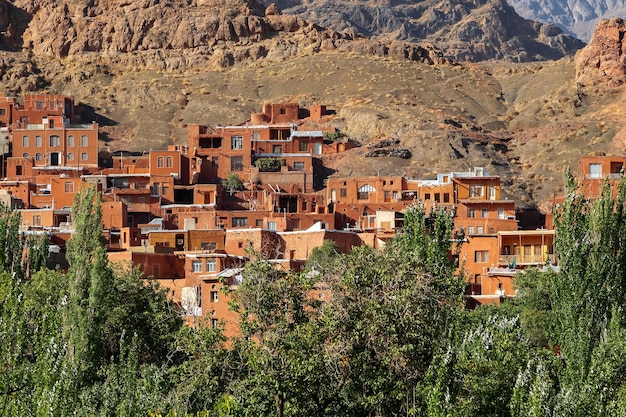 Abyaneh village in the mountains of Iran Ancient Persian settlement of the 7th century World Heritage