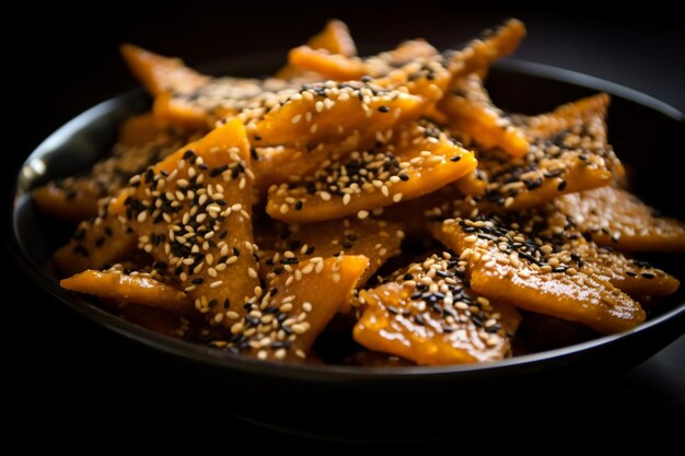 Photo acaraje with sesame ginger yummy delicious acaraje food image photography