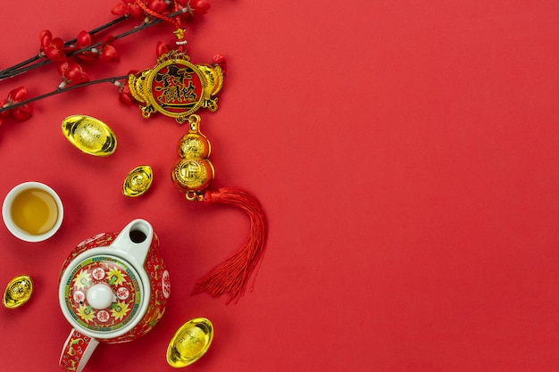 Accessories on Lunar New Year & Chinese New Year vacation  holiday .