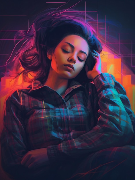 acidframerate woman sleeping