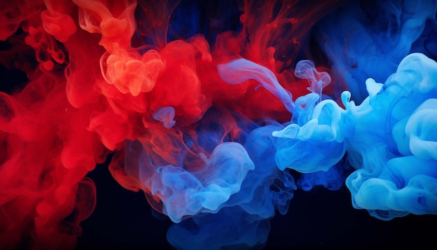 Acrylic colorful smoke effect Smoke texture dark