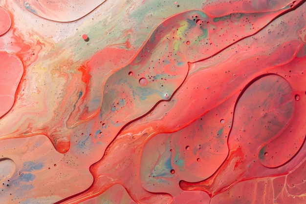 Acrylic Pour Color Liquid marble abstract surfaces Design