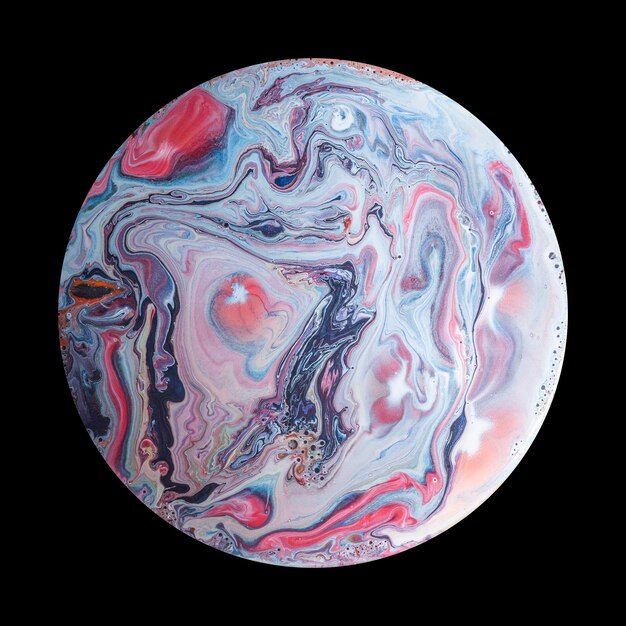 Acrylic Pour Color Liquid marble abstract surfaces Design