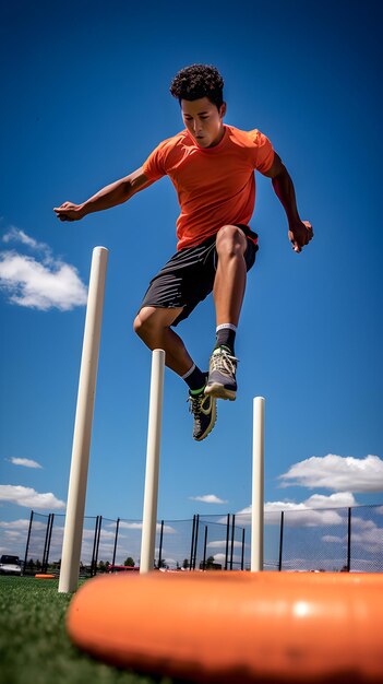 In Action Unleashing Speed and Precision During Agility Training