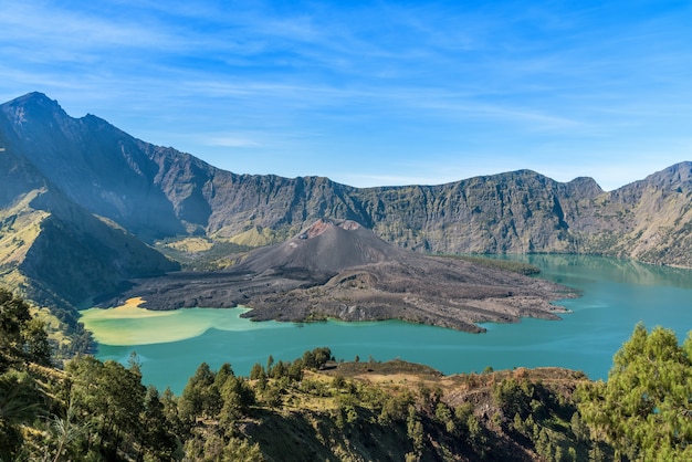 Active volcano Baru Jari