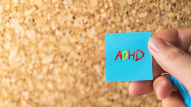 Photo the adhd postit note