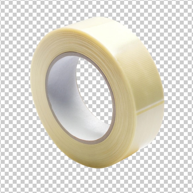 Adhesive tape isolated on transparent background