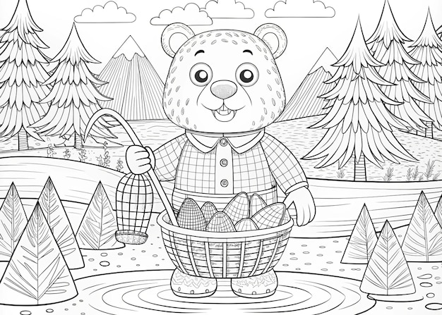 Adorable Animals Coloring Pages Fun for Kids