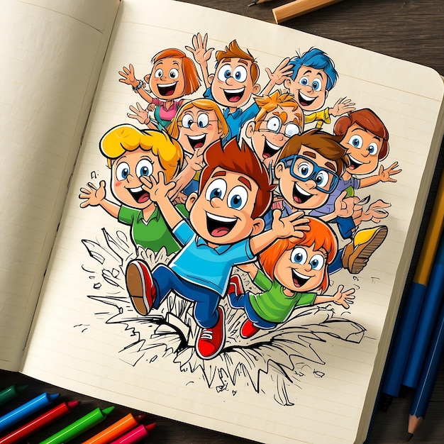 Adorable Cartoon Drawing Collection