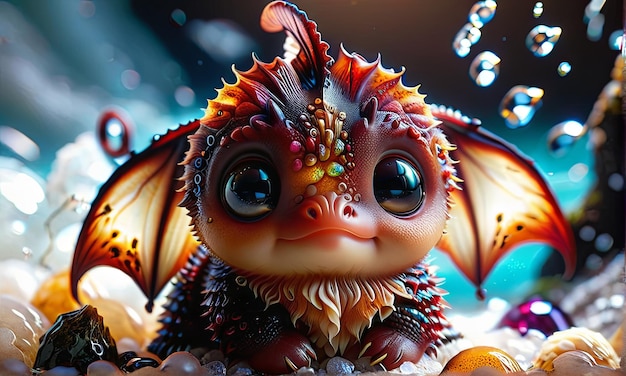 Adorable Dragon Hatchling