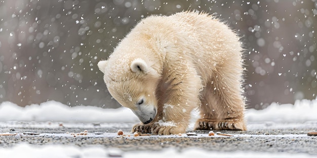 Adorable Polar Bear Cub